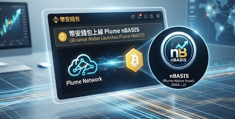 幣安錢包上線Plume nBASIS！3.5% RWA收益如何顛覆DeFi？