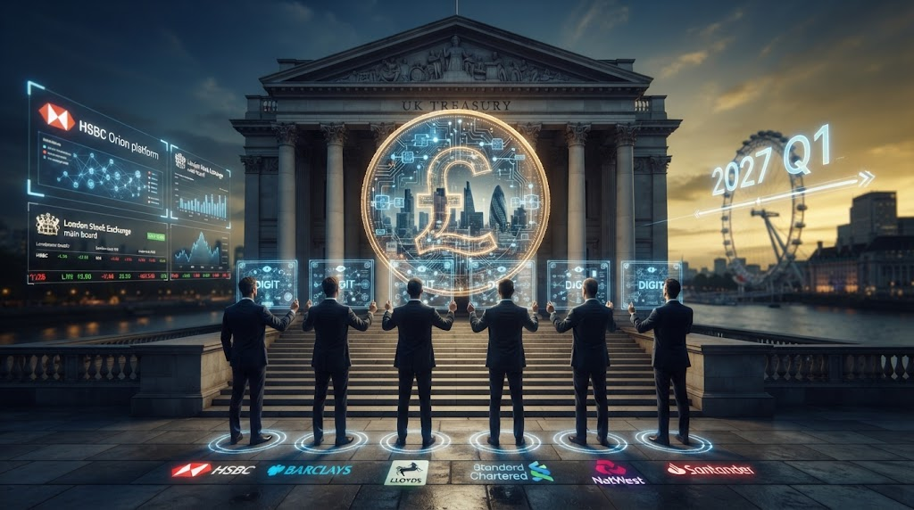 英國欽點6大銀行！數位國債DIGIT最快2027年上路