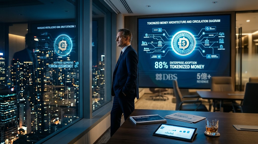 88%大型企業佈局代幣化貨幣！星展銀行揭營收超5億巨頭新趨勢
